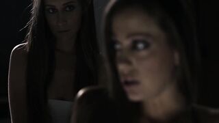 Cute babes Abigail Mac and Cassidy Klein enjoy in lesbian sex