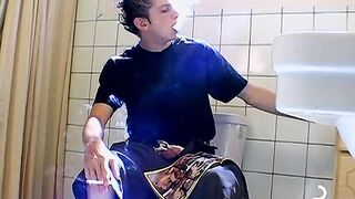A hunk who smokes chains has a passion for steamy sex