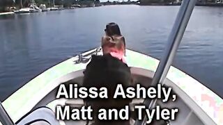 Cunt Dig Babes On A Boat - Alissa Ashley, Tyler & Matt two