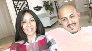 Timid Cindy Gets Wild On Movie - Cindy Reyes & Jessie two