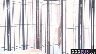 Big cock client enjoys perfect blowjob