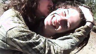 Outside Fuckers Mona & Anthony - Mona Biccer & Anthony two