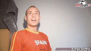 German Lovers Casting - paired up real cunt with mouth next door with new BF