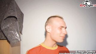 German Lovers Casting - paired up real cunt with mouth next door with new BF