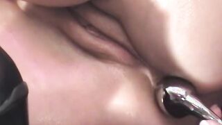 Slippery Vagina Vibrator Play - Slippery Vagina Sex Toy Play two