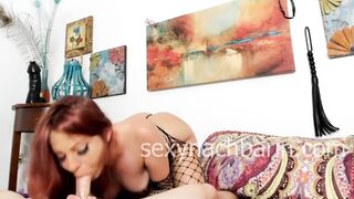german red head cougar wild boned on web cam