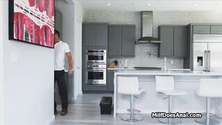 Heterosexual to the butt with huge tit secretary Anissa Kate