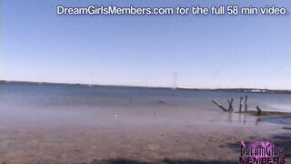 Vulgar Blonde milf Flashes Into Outdoors And Masturbates