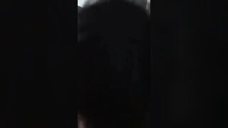 Dark Haired blowing tiny dick and swallows