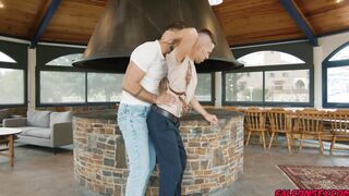 Dmitry Osten blow Sir Peter cock until he cum hard