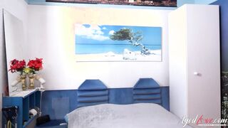 John Luna enjoys oral sex from mature Tigger