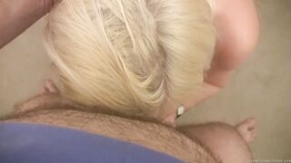 Gorgeous Blonde Blows Irresistible - Charlize Danay & Gerald Saunders two