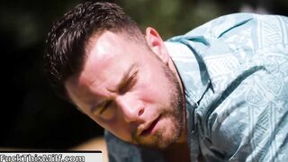 Busty Brunette Lexi Luna Enjoys HARD ROUGH OUTDOOR SEX With Maintenance Man