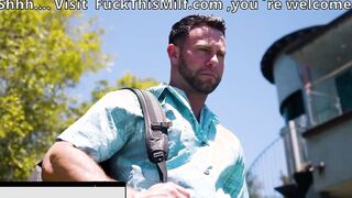 Sunbathing MILF Lexi Luna Lets Pool Guy Titty Fuck Her While Husband Isn't Home!