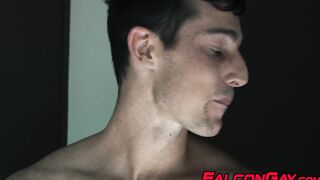 Hansome man barebaking hunk after sucking big fat dick