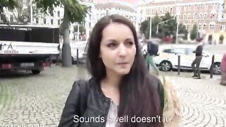 This Cutie Flash Her Tits For Money