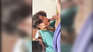 Hot Desi girl with Lover for more video join our telegram channel @desi41