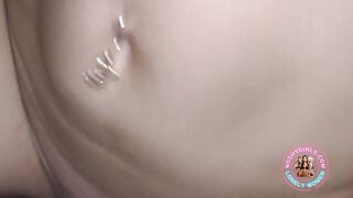 Real amateur girl gets her pussy filled till orgasm