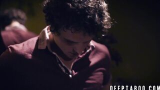 Slutty stepsis easily seduces stepbro into hardcore pounding
