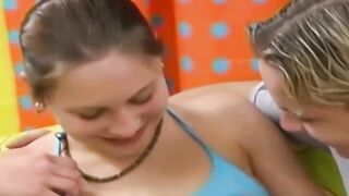2 Dicks For Adorable European Teenagers - 2 Dicks For Adorable European Barely Legal two