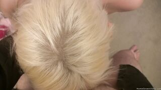 Incredible Sexy Blonde Convinced - Charlize Danay & Gerald Saunders two