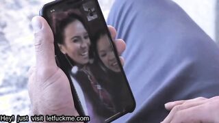 anal two asian cuties facetime their professor to fuck