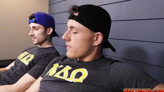 Kane and Ryder play with their big cocks