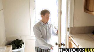 Tom Faulk fucks his step brother Gabriel Cross in the ass