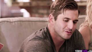 Haley joins Skyler and Nathan from having playful sex