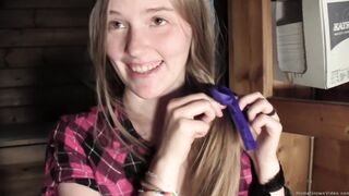 Evelina Does Deep Anal Into The Sauna - Evelina Does Deep Anal Into The Sauna three