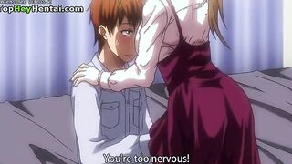 Hot babe with beautiful boobs fucks her friend