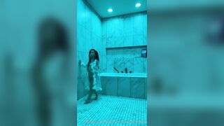 Tiny Texie Showering 2
