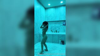 Tiny Texie Showering 2