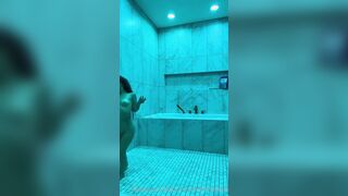 Tiny Texie Showering 2