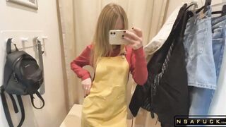 Didnt Buy anything but Fucked in the Fitting Room