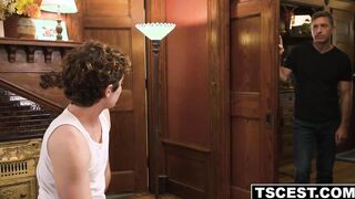 Stepdad fucks his FTM twink stepson Noah