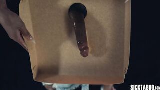 Asian Lulu Chu sucks friends big cock