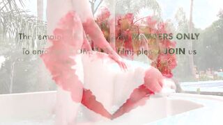 AGEDLOVE Sam fucks in the hot tub with JoJo
