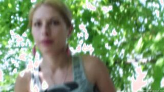 Sandy Gets Pounded Out By The Wood Shed - Sandy Gets Nailed Out By The Wood Shed