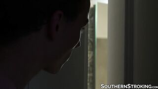 Bubble butt boy ass stretched by throbbing cock bearded hunk