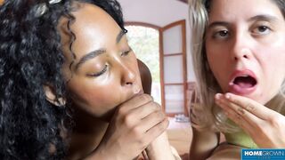 Scarlett & Juliana Share His Penis - Scarlett Taylor, Stephan & Juliana