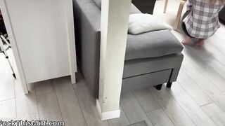My Stepsister With A Big Ass Took The Money And Help Me To Cum - Creampei In Tight Pu