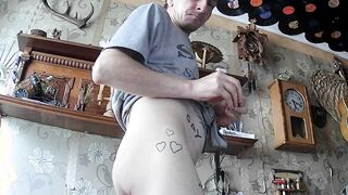 I put a suppository in my ass