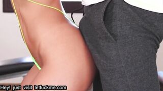 cumshot  after gym workout anal fuck with shalina devine