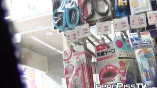 Fetish Asian babes pissing on Japanese hidden camera