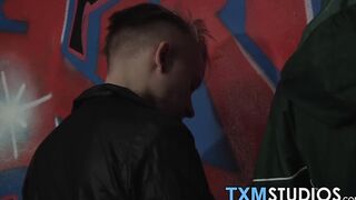 Finding ones soulmate at the mens bathroom for a fuck
