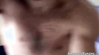 Kinky hairy jock jerking off big dick and fucking fleshlight