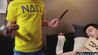 Prank results in ass spank!
