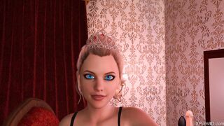 3D Giantess POV  Busty Teen Fantasy Teaser Anime Hentai