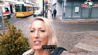 German lesbo real pick up date casting and plowed